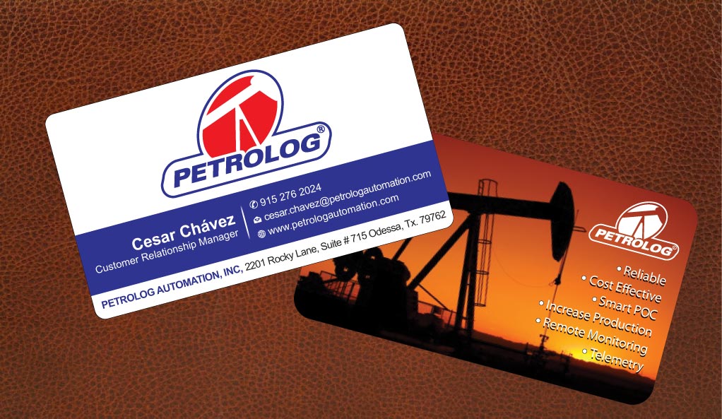 Business Card Design by Sbss for Petrolog | Design #1651592
