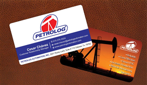 Business Card Design by Sbss for Petrolog | Design: #1651592