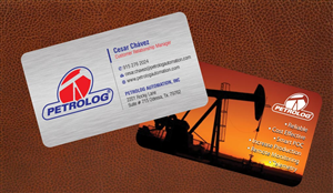 Business Card Design by Sbss for Petrolog | Design: #1651596
