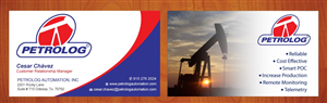 Business Card Design by Sbss for Petrolog | Design: #1652029
