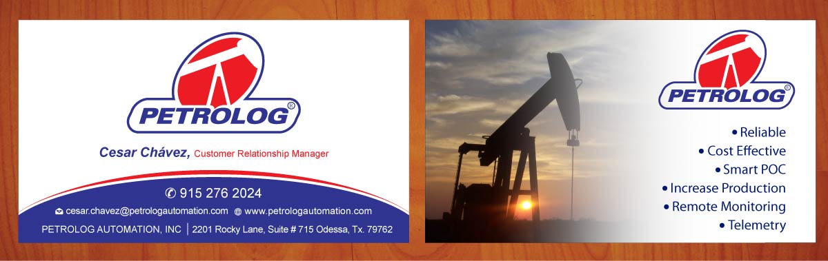 Business Card Design by Sbss for Petrolog | Design #1652181