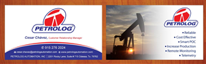 Business Card Design by Sbss for Petrolog | Design: #1652181