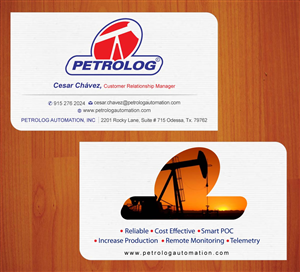 Business Card Design by Sbss for Petrolog | Design: #1652191