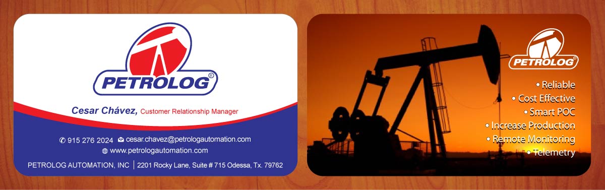 Business Card Design by Sbss for Petrolog | Design #1652193