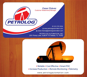 Business Card Design by Sbss for Petrolog | Design: #1652195