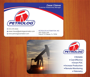 Business Card Design by Sbss for Petrolog | Design: #1652208