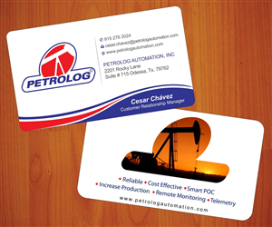 Business Card Design by Sbss for Petrolog | Design: #1652215
