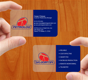 Business Card Design by Sbss for Petrolog | Design: #1652272