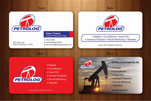 Business Card Design by Sbss for Petrolog | Design: #1654024