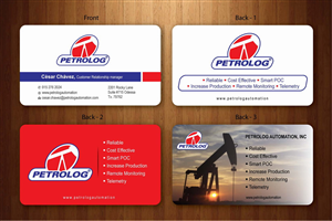 Business Card Design by Sbss for Petrolog | Design: #1654025