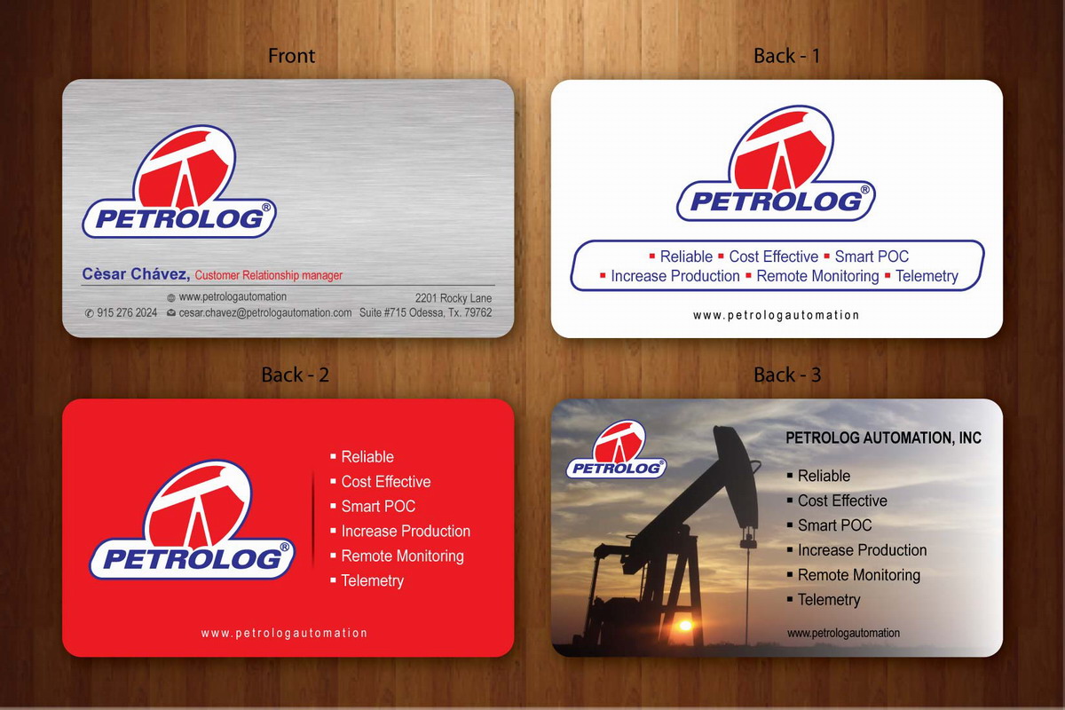 Design de Carte de Visite par Sbss pour Petrolog | Design #1654026