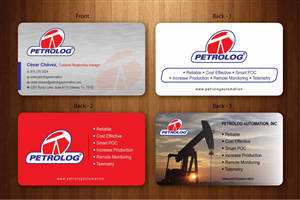 Business Card Design by Sbss for Petrolog | Design: #1654037