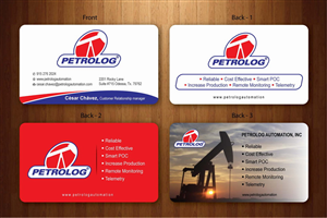 Business Card Design by Sbss for Petrolog | Design: #1654039