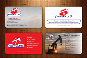 Business Card Design by Sbss for Petrolog | Design: #1654041