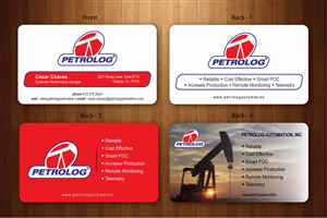 Business Card Design by Sbss for Petrolog | Design: #1654063