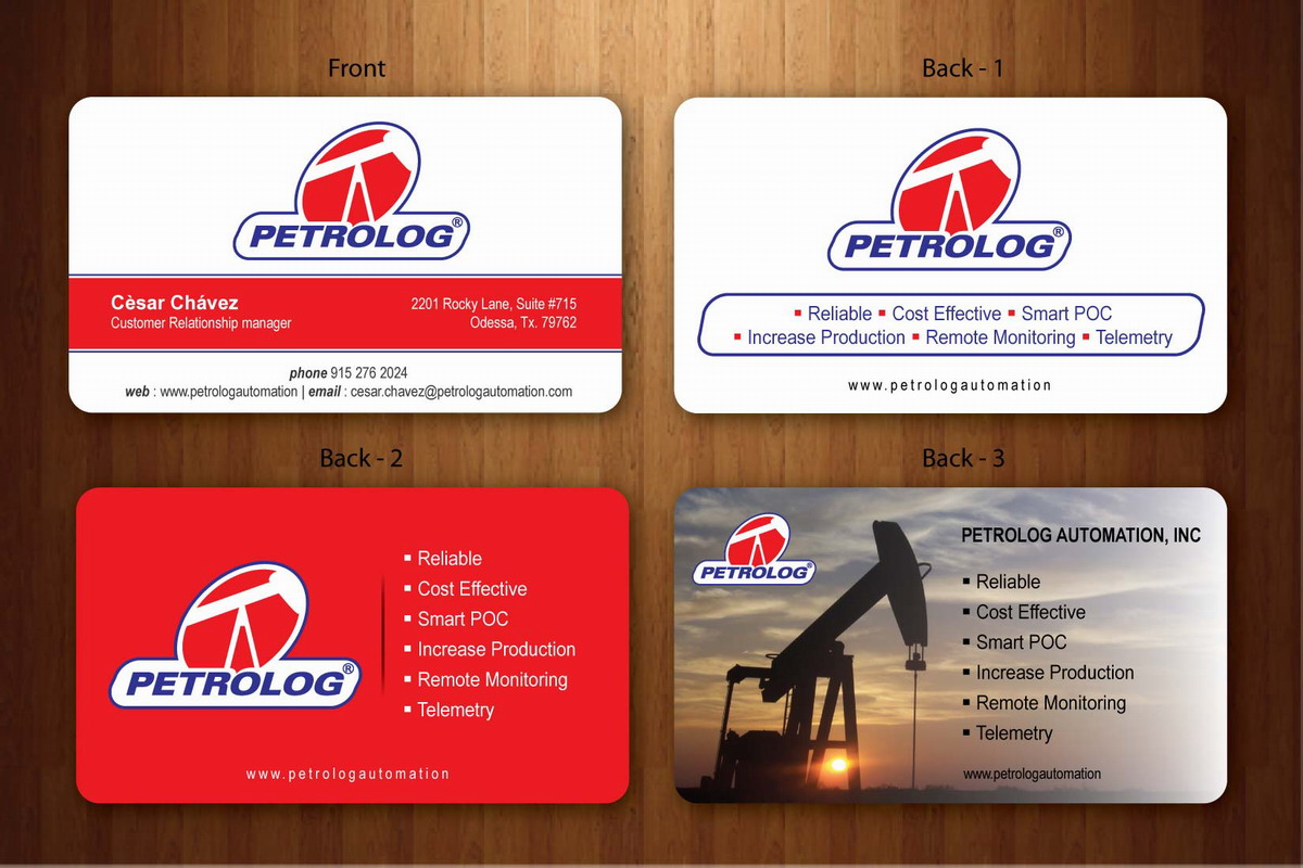 Design de Carte de Visite par Sbss pour Petrolog | Design #1654064
