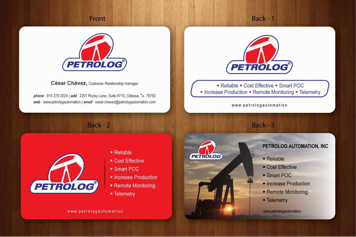 Design de Carte de Visite par Sbss pour Petrolog | Design #1654067