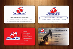 Business Card Design by Sbss for Petrolog | Design: #1654067