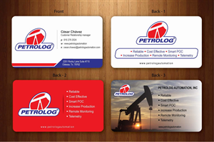 Business Card Design by Sbss for Petrolog | Design: #1654070