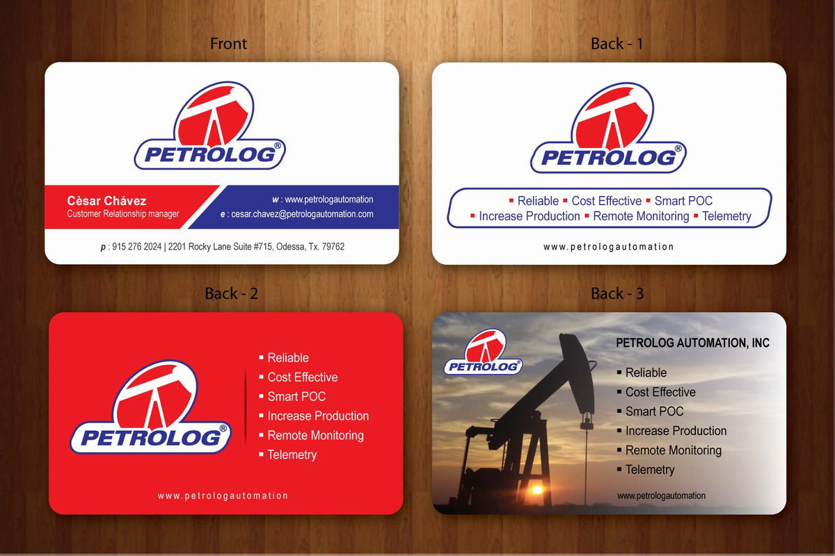 Design de Carte de Visite par Sbss pour Petrolog | Design #1654074