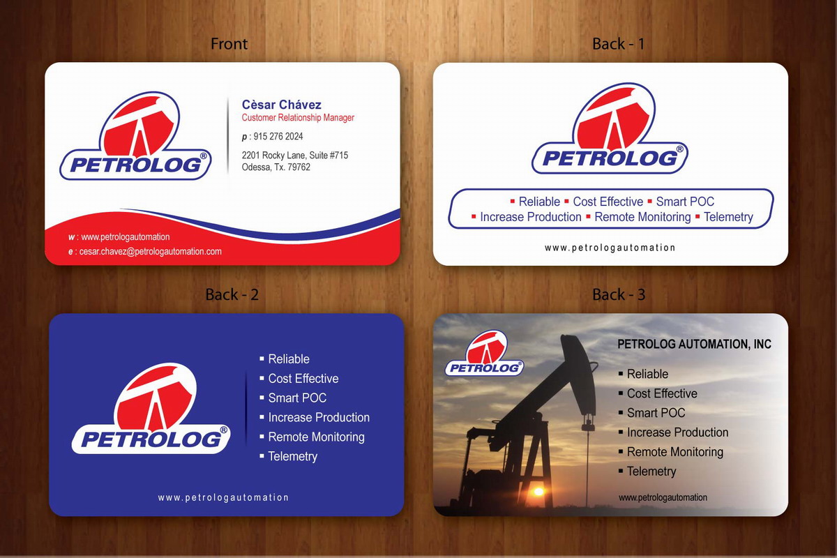 Design de Carte de Visite par Sbss pour Petrolog | Design #1654075