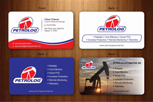 Business Card Design by Sbss for Petrolog | Design: #1654075