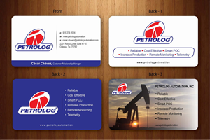 Business Card Design by Sbss for Petrolog | Design: #1654079