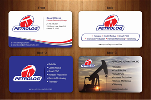 Business Card Design by Sbss for Petrolog | Design: #1654085