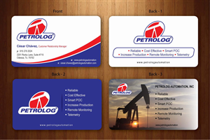 Business Card Design by Sbss for Petrolog | Design: #1654113
