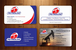 Business Card Design by Sbss for Petrolog | Design: #1654115
