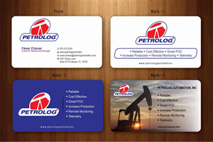 Business Card Design by Sbss for Petrolog | Design: #1654117