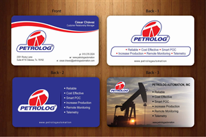 Business Card Design by Sbss for Petrolog | Design: #1654123