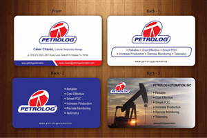 Business Card Design by Sbss for Petrolog | Design: #1654128