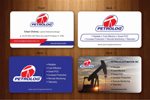 Business Card Design by Sbss for Petrolog | Design: #1654130