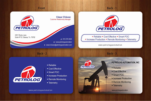 Business Card Design by Sbss for Petrolog | Design: #1654133