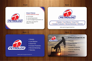 Business Card Design by Sbss for Petrolog | Design: #1654137