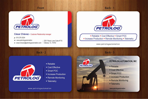Business Card Design by Sbss for Petrolog | Design: #1654138