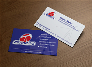 Business Card Design by MPStudio for Petrolog | Design: #1646696