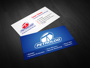 Business Card Design by Owaisias for Petrolog | Design: #1647937