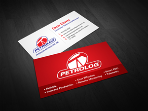 Business Card Design by Owaisias for Petrolog | Design: #1647944