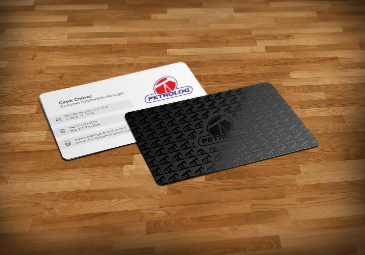 Business Card Design by logodentity for Petrolog | Design #1641002