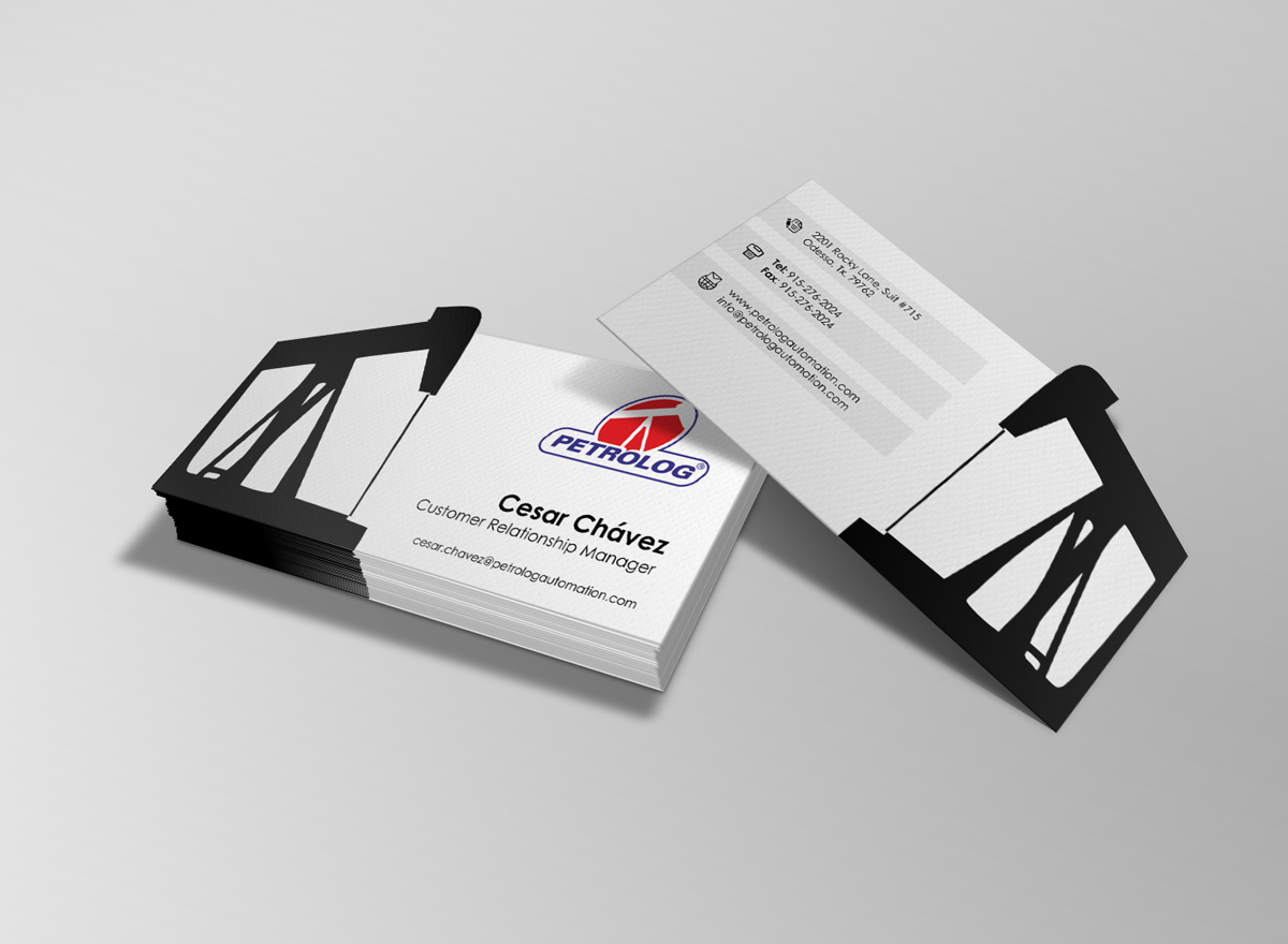 Business Card Design by logodentity for Petrolog | Design #1641004