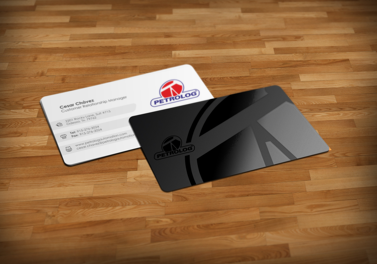 Business Card Design by logodentity for Petrolog | Design #1641086