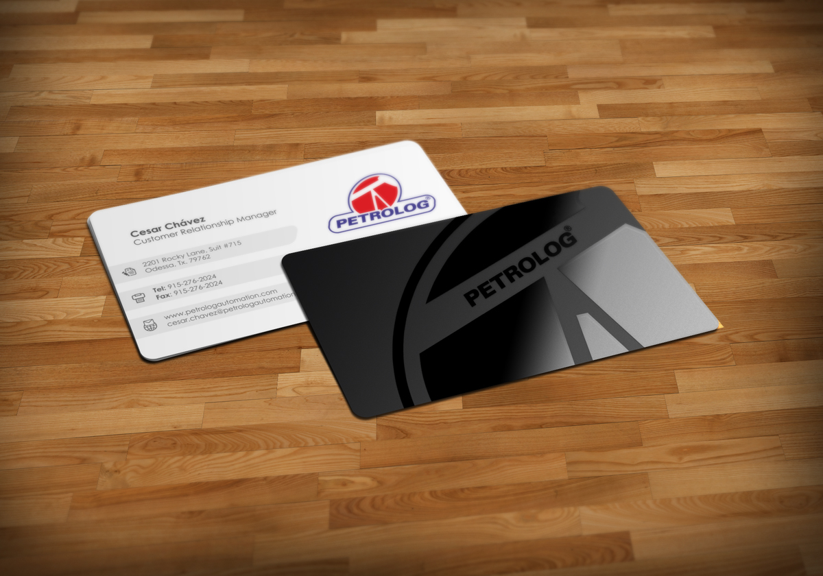 Business Card Design by logodentity for Petrolog | Design #1641091