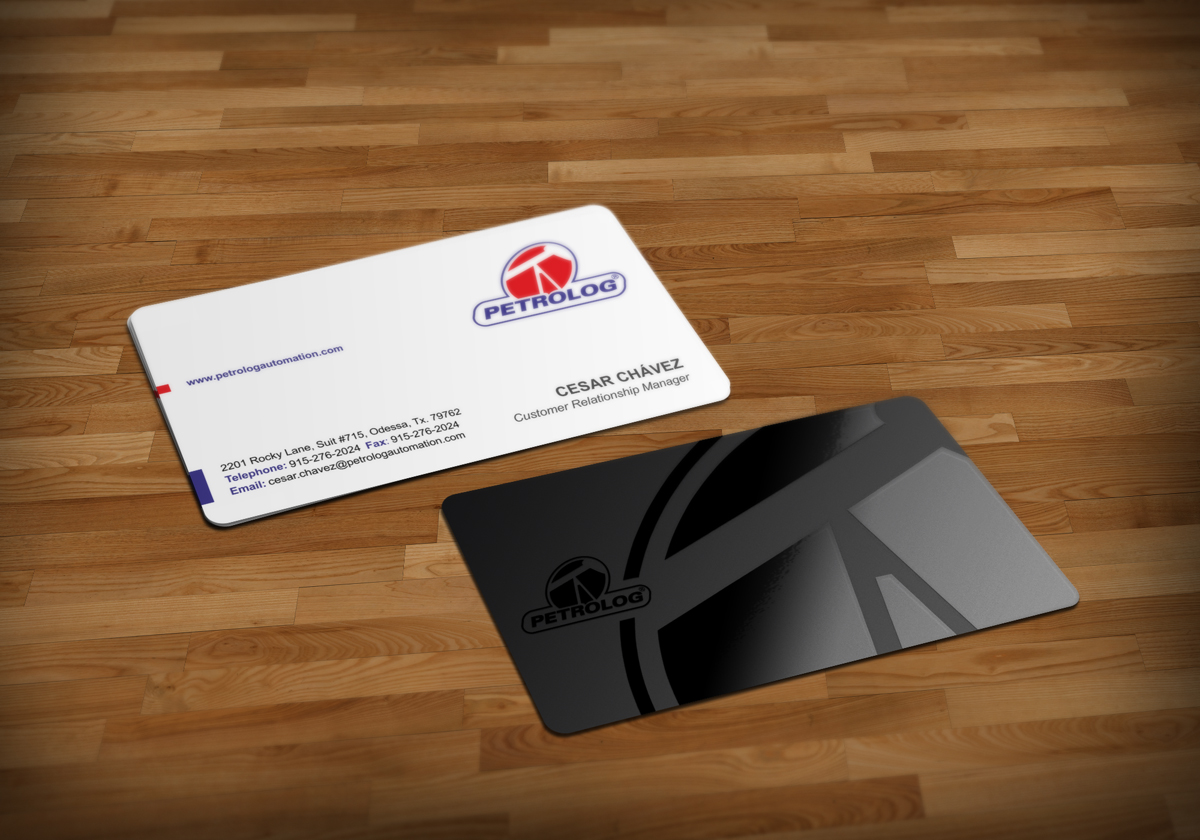 Business Card Design by logodentity for Petrolog | Design #1641150