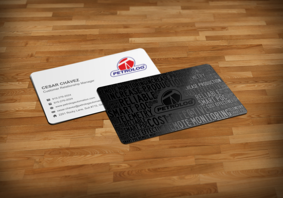 Business Card Design by logodentity for Petrolog | Design: #1652779