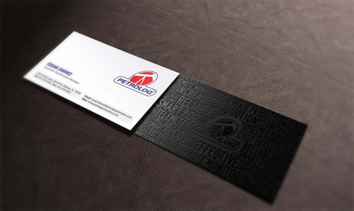 Business Card Design by logodentity for Petrolog | Design #1652837