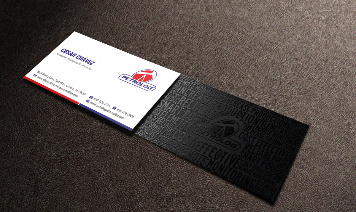 Business Card Design by logodentity for Petrolog | Design #1653911
