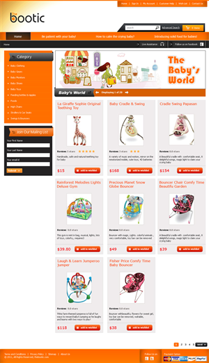 Diseño Web por Expert Designer para TheBootic | Diseño: #330402