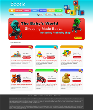 Diseño Web por webxvision para TheBootic | Diseño: #320651